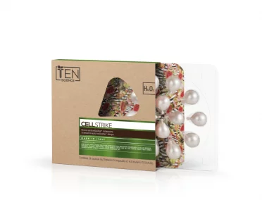 Інтенсивні капсули-масло для тіла проти целюліту Ten Science Intensive Anti-Cellulite Drops, 14 капсул