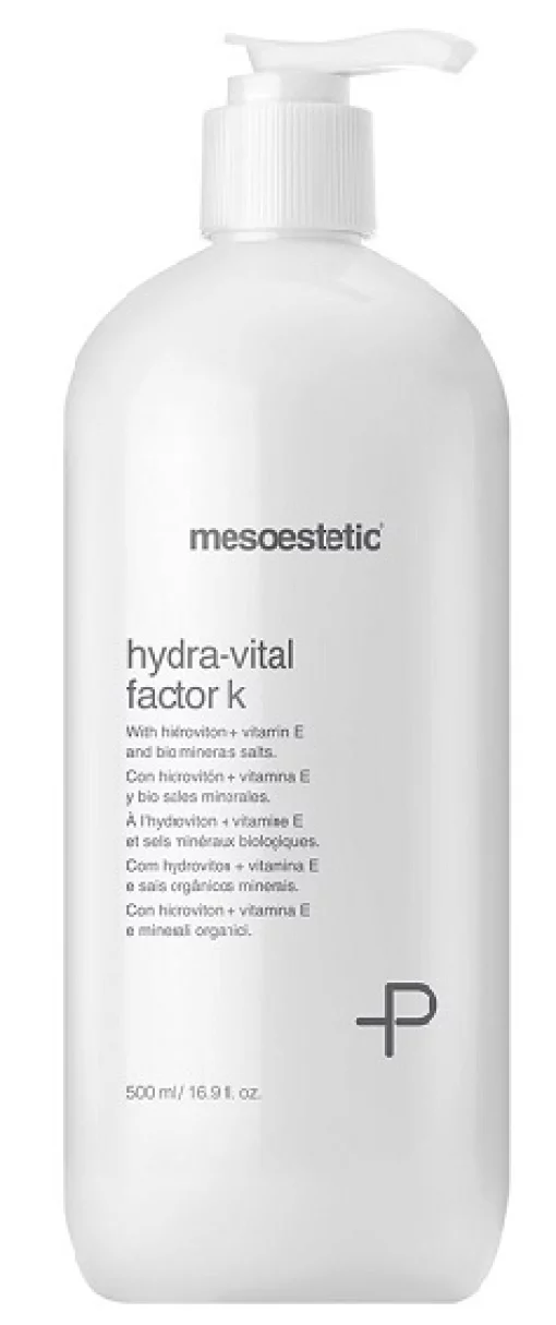 Гідроживильний крем для обличчя Mesoestetic hydra-vital factor k, 500 мл