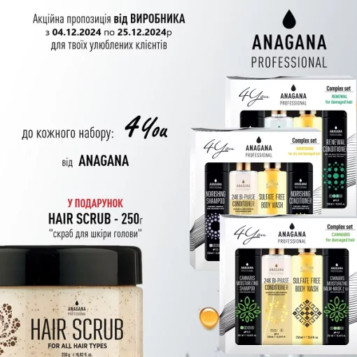 Акция от Подарок от Anagana Professional