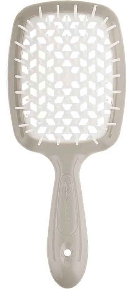 Расческа для волос Janeke Superbrush the Original Small (серый с белым)