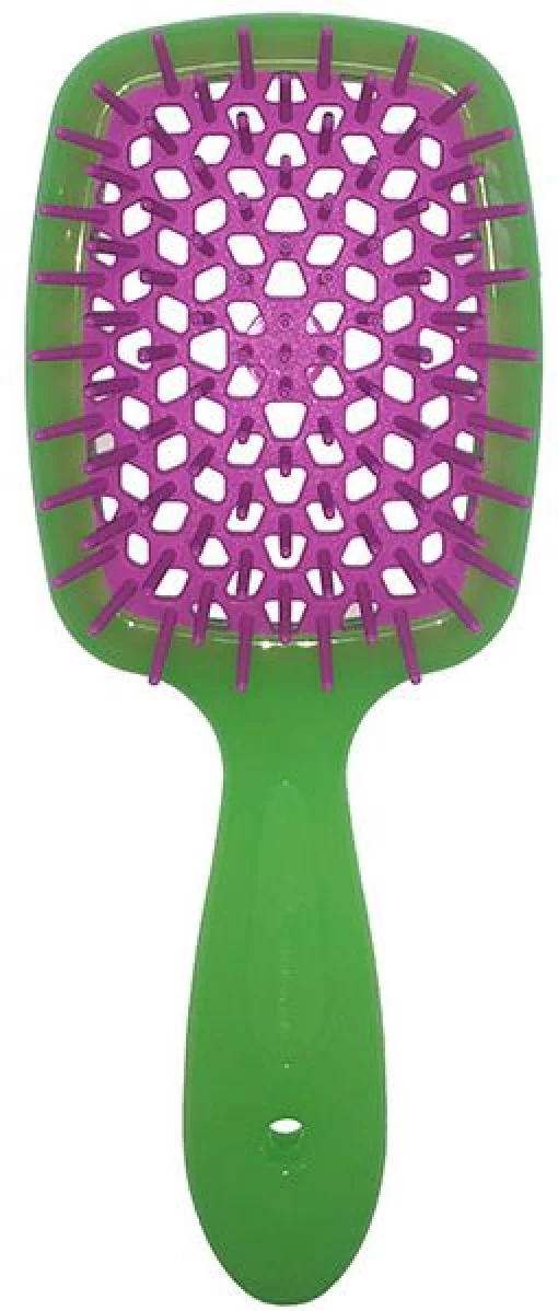 Расческа для волос Janeke Superbrush the Original (зелено-фиолетовый)