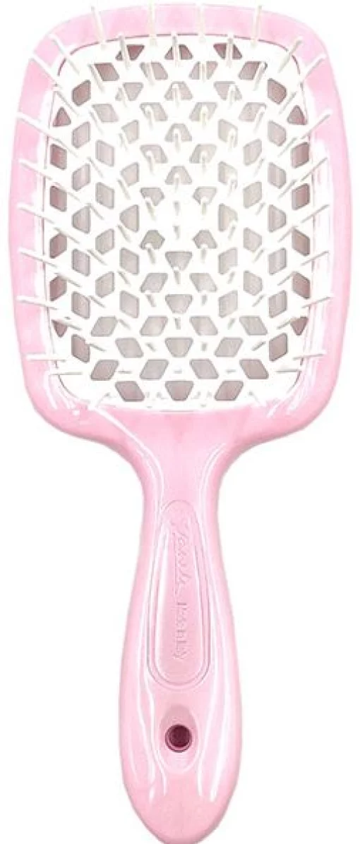 Расческа для волос Janeke Superbrush the Original Small (нежно розовый с белым)