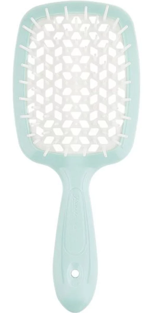 Расческа для волос Janeke Superbrush the Original Small (голубой с белым)