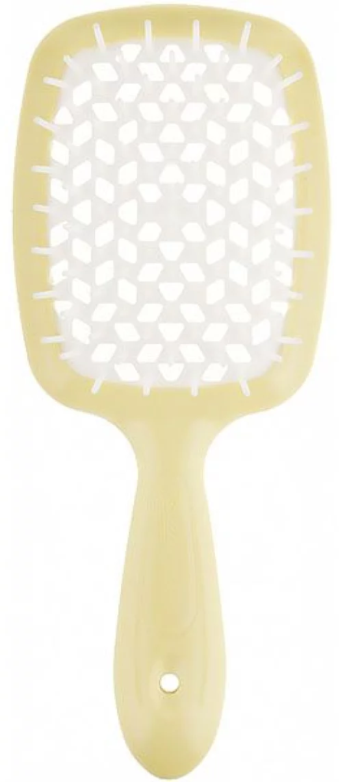 Расческа для волос Janeke Superbrush the Original (лимонно-белый)