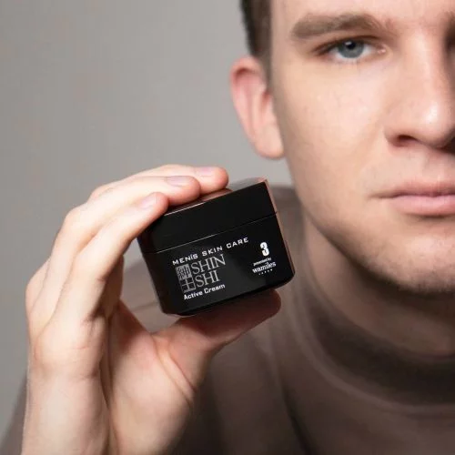 Мужской крем для лица Men's Skin Care Active Cream &quot;SHINSHI&quot; 50 г