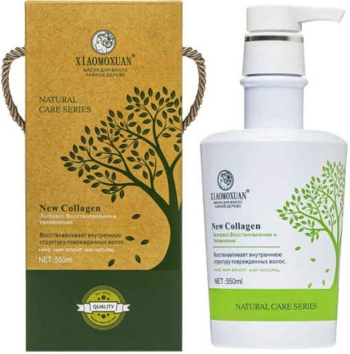 Маска-бальзам з колагеном для живлення та відновлення волосся Xiaomoxuan New Collagen, 550 мл