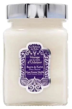Масло для тела "Карите амбра, мускус и сантал" La Sultan De Saba Shea Butter Ambre Musk Santal, 300 мл