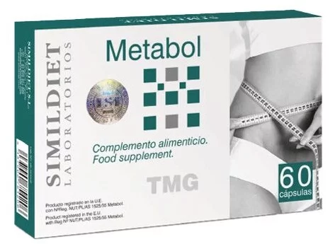 Пищевая добавка &quot;Снижение веса, целлюлит&quot; Simildiet Laboratorios Metabol, 60 шт