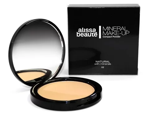 Минеральная компактная пудра для лица Alissa Beaute Mineral Powder 02