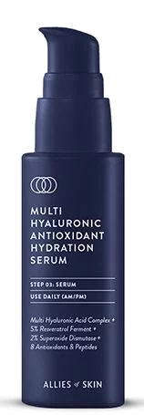 Dnevnaya mul'tigialuronova antioksidantnaya uvlazhnyayushchaya syvorotka Allies of Skin Multi Hyaluronic Antioxidant Hydration Serum, 30 ml Syvorotka, kotoraya vykhodit za ramki prostogo uvlazhneniya kozhi! Syvorotka, kotoraya vykhodit za ramki prostogo u