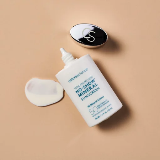 Прозорий мінеральний сонцезахисний флюїд Colorescience Total Protection No-ShowTM Mineral Sunscreen SPF50  50 мл