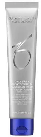 Легкий солнцезащитный крем для лица SPF 50 ZO Skin Health Zein Obagi  Daily Sheer SPF 50 Broad Spectrum, 45 мл