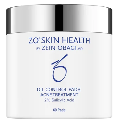 Салфетки для контроля жирности кожи лица усиленного действия ZO Skin Health Zein Obagi  Oil Control Pads, 60 шт