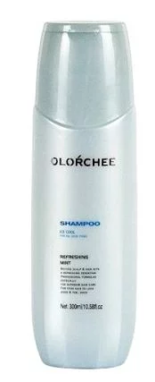 Освежающий шампунь для волос Olorchee Ice Cool Refreshing Mint Shampoo, 300  мл