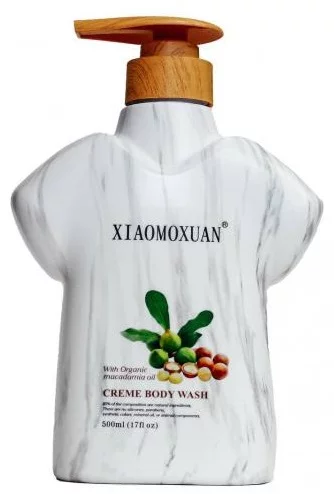 Органическое крем мыло на основе масла макадамии для лица и тела Xiaomoxuan, 500 мл