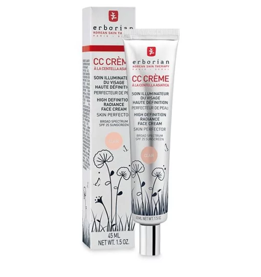 СС-крем &quot;Контроль кольору&quot;, світлий Erborian CC Cream Radiance Cream Skin Perfector, 45 мл