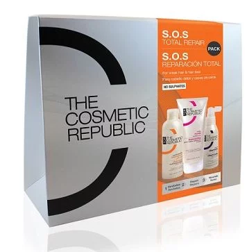 Набір  проти випадіння волосся Lascos  SOS Pack Total Repaid