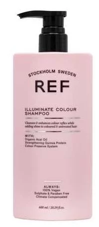 Шампунь для блиску фарбованого волосся pH 5.5 REF Illuminate Colour Shampoo, 600 мл