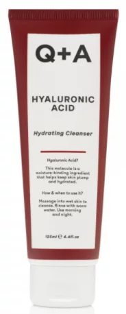 Деликатный гель для умывания с гиалуроновой кислотой Q+A Hyaluronic Acid Cleansing Gel, 125 мл