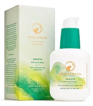 Очищающее средство для чистоты пор и сияния  HoliFrog Shasta AHA Refining Acid Wash, 150 мл