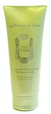 Скраб для тела шелковый Зеленый Чай La Sultane de Saba Silk Protein Scrub TVG, 200 мл