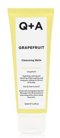 Очищающий бальзам для лица Q+A Grapefruit Cleansing Balm с грейпфрутом, 125 мл