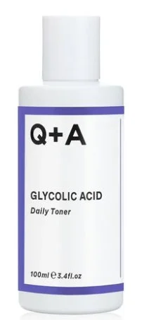 Тонер для лица Q+A Glycolic Acid Daily Toner с гликолевой кислотой, 100 мл