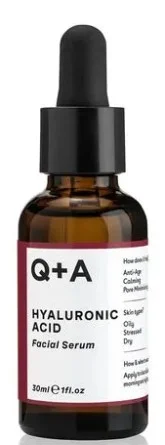 Сироватка для обличчя Q+A Hyaluronic Acid Facial Serum з гіалуроновою кислотою, 30 мл