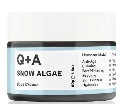 Крем для обличчя Q+A Snow Algae Intensive Face Cream зі сніговим водоростями, 50 г