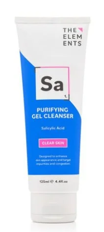 Очищаючий гель для обличчя The Elements Purifying Gel Cleanser із саліциловою кислотою, 125 мл