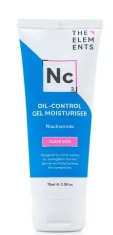 Крем-гель для лица The Elements Oil-Control Gel Moisturiser для контроля выработки себума, 75 мл