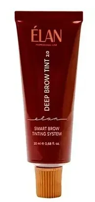 Фарба для брів із тривалим ефектом ELAN DEEP BROW TINT 2.0 05 SPICY warm brown, 20 мл