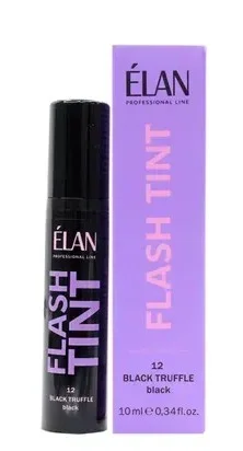 Фарба для брів ELAN Flash Tint, 12 Black Truffle, 10 мл