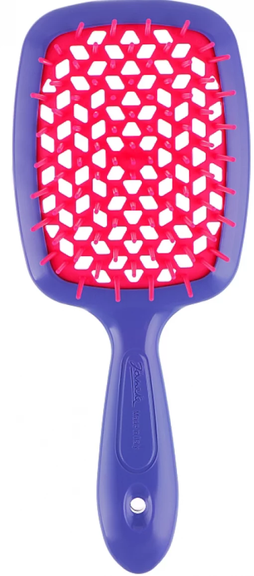 Расческа для волос Janeke Superbrush the Original (фиолетовый с розовым)