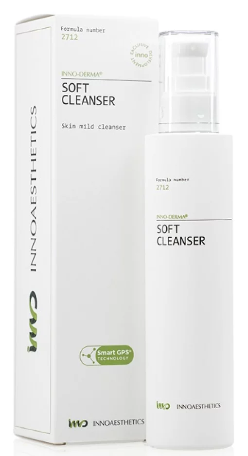 Мягкая очищающая пена Innoaesthetics Inno-Derma Soft Cleanser, 200 мл