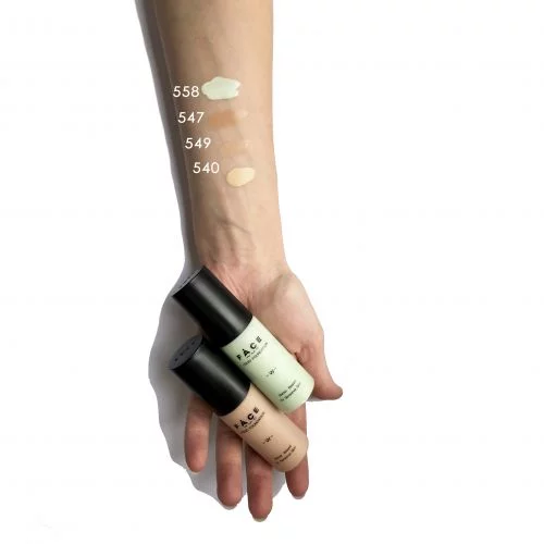 Тон &quot;ФЛЮИД&quot; с Минералами Натуральный белый Wamiles Cosmetics Liquid Foundation Whitenatural тон 549 30 мл