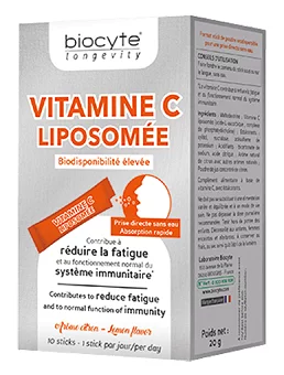 Антиоксидант, зміцнює імунну систему Biocyte Vitamine C Liposomee Orodispersib, 10 шт