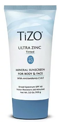 Мінеральний сонцезахисний крем для обличчя та тіла тонуючий Tizo Ultra Zinc Body &amp; Face Tinted SPF 40, 100 мл