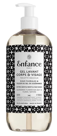 Детский гель для очищения тела и лица Enfance Paris Gel Lavant Corps &amp; Visage, 500 мл